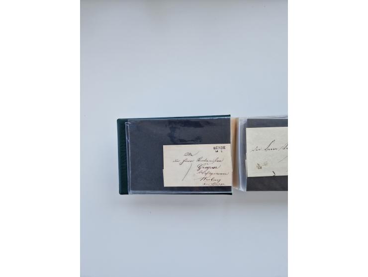 HERFORD: 1850/2011, interessante Partie ab Vorphila über etwas Preußen sowie Deutsches Reich ab Brustschild Drittes Reich, sp