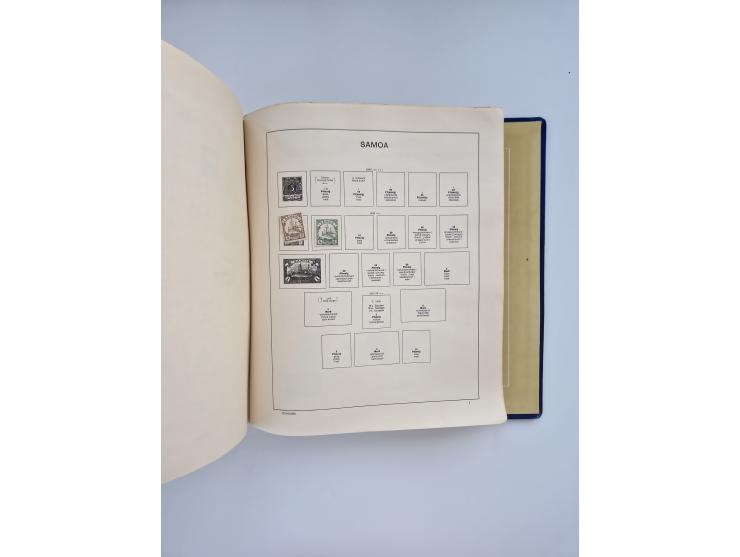 1850/1960(ca.), interessante ungebrauchte/postfrische und gestempelte Partie mit einigen Briefen, dabei Schaubek-Album ab Alt