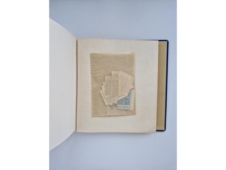 1850/1960(ca.), interessante ungebrauchte/postfrische und gestempelte Partie mit einigen Briefen, dabei Schaubek-Album ab Alt