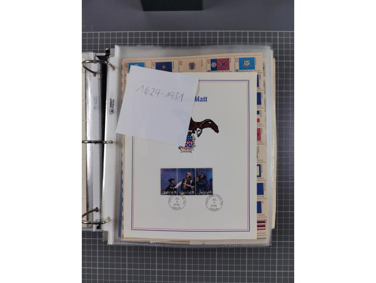 1851/2020, from 1912 to 2020 mint never hinged in the beginning somewhat incomplete and from 1974 onwards in the main catalog