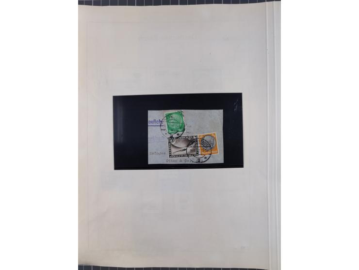 1872/1966, gestempelte und postfrische/ungebrauchte alte Sammlung in zwei Vordruckalben, ab Deutsches Reich gestempelt in den