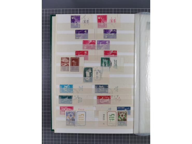 1892/1980, collection in large album starting Turkey cancellations on stamps and piece including Jaffa and Jerusalem in vario