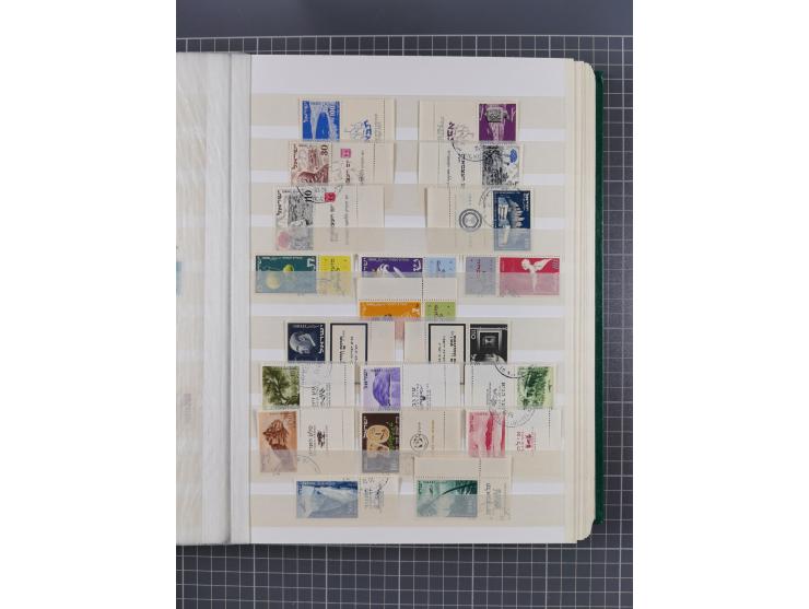 1892/1980, collection in large album starting Turkey cancellations on stamps and piece including Jaffa and Jerusalem in vario