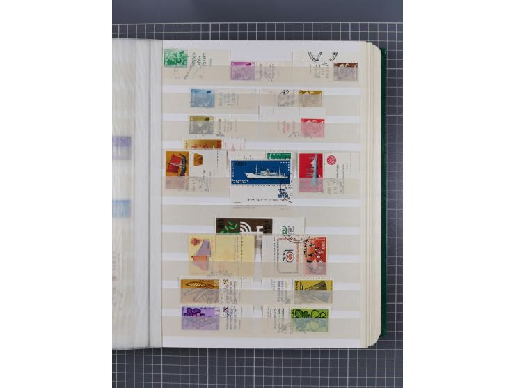 1892/1980, collection in large album starting Turkey cancellations on stamps and piece including Jaffa and Jerusalem in vario