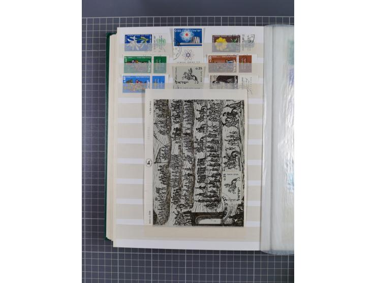 1892/1980, collection in large album starting Turkey cancellations on stamps and piece including Jaffa and Jerusalem in vario