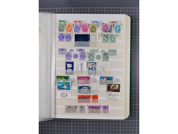 1892/1980, collection in large album starting Turkey cancellations on stamps and piece including Jaffa and Jerusalem in vario