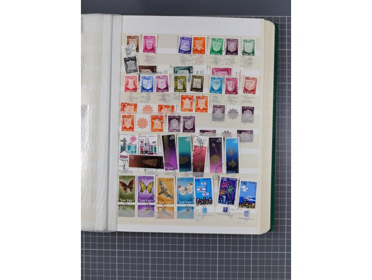 1892/1980, collection in large album starting Turkey cancellations on stamps and piece including Jaffa and Jerusalem in vario