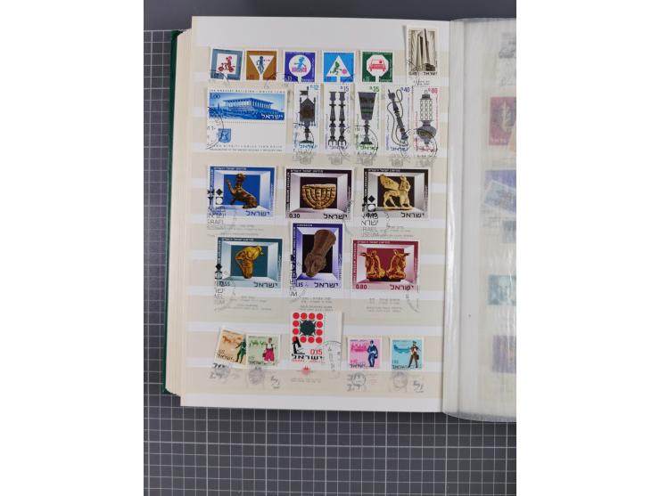 1892/1980, collection in large album starting Turkey cancellations on stamps and piece including Jaffa and Jerusalem in vario