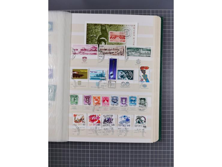 1892/1980, collection in large album starting Turkey cancellations on stamps and piece including Jaffa and Jerusalem in vario