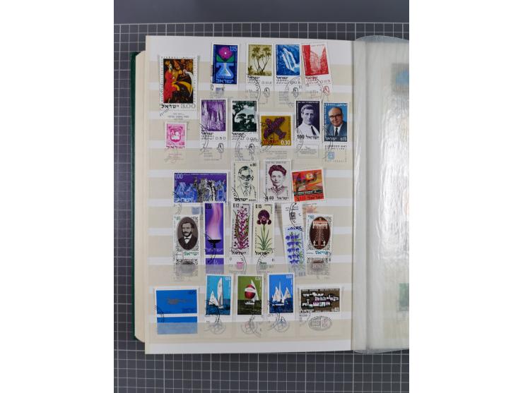 1892/1980, collection in large album starting Turkey cancellations on stamps and piece including Jaffa and Jerusalem in vario