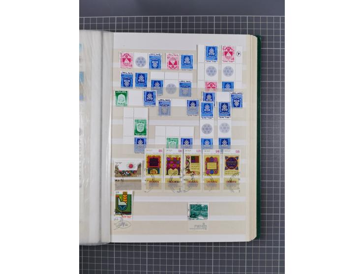 1892/1980, collection in large album starting Turkey cancellations on stamps and piece including Jaffa and Jerusalem in vario