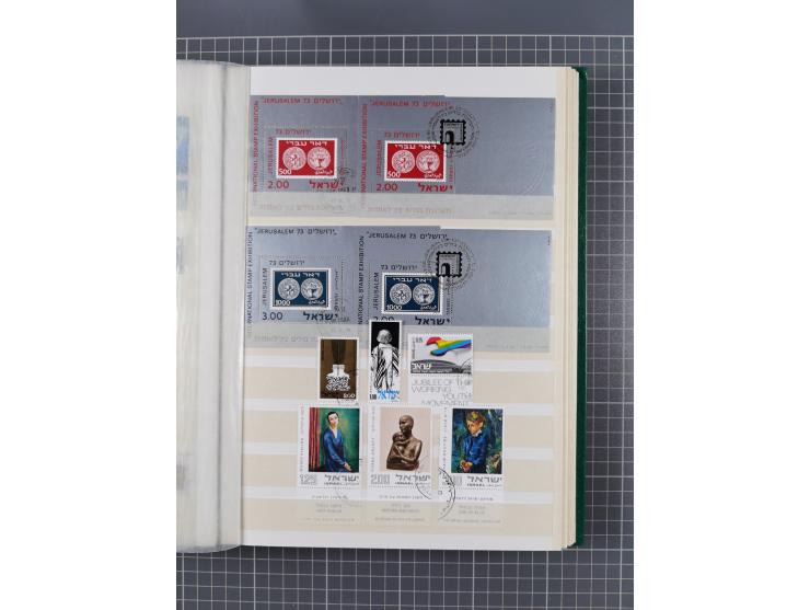 1892/1980, collection in large album starting Turkey cancellations on stamps and piece including Jaffa and Jerusalem in vario