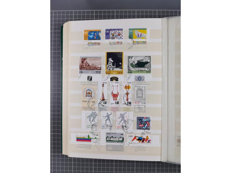 1892/1980, collection in large album starting Turkey cancellations on stamps and piece including Jaffa and Jerusalem in vario