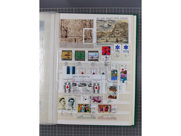 1892/1980, collection in large album starting Turkey cancellations on stamps and piece including Jaffa and Jerusalem in vario