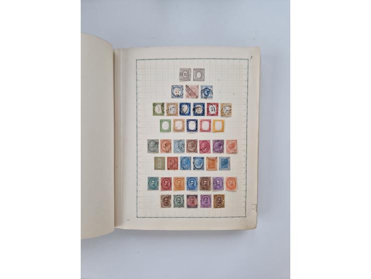 1851/1970 (ca.), mint never hinged/unused and mostly used collection, including some German States with covers, German Empire