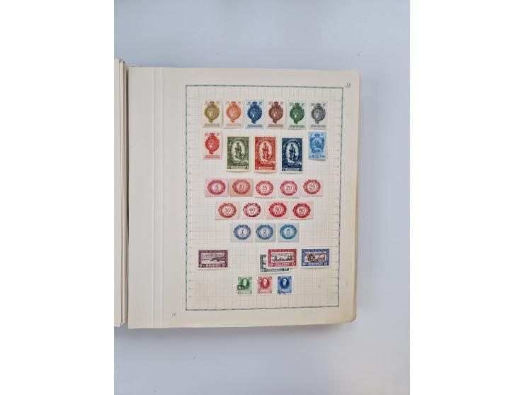 1851/1970 (ca.), mint never hinged/unused and mostly used collection, including some German States with covers, German Empire