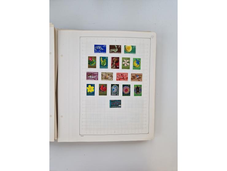 1851/1970 (ca.), mint never hinged/unused and mostly used collection, including some German States with covers, German Empire