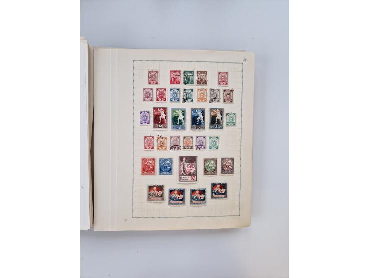 1851/1970 (ca.), mint never hinged/unused and mostly used collection, including some German States with covers, German Empire