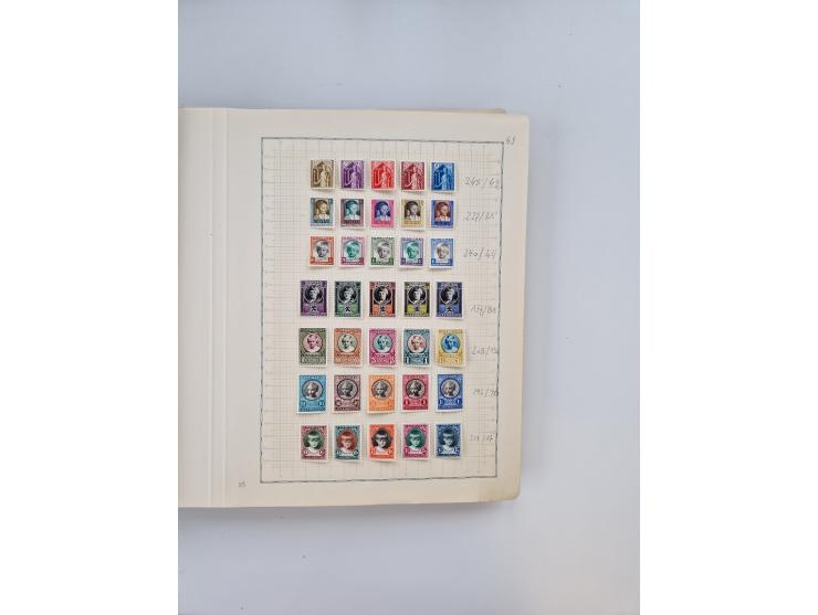 1851/1970 (ca.), mint never hinged/unused and mostly used collection, including some German States with covers, German Empire