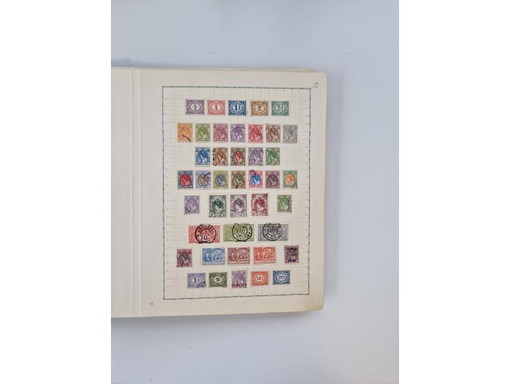 1851/1970 (ca.), mint never hinged/unused and mostly used collection, including some German States with covers, German Empire