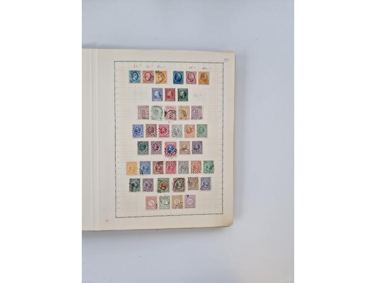 1851/1970 (ca.), mint never hinged/unused and mostly used collection, including some German States with covers, German Empire