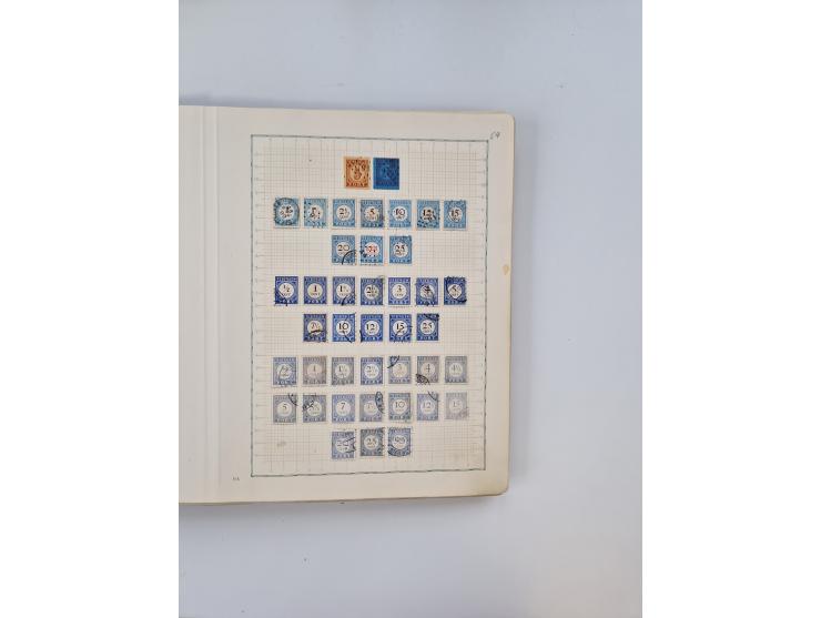 1851/1970 (ca.), mint never hinged/unused and mostly used collection, including some German States with covers, German Empire