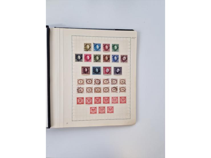 1851/1970 (ca.), mint never hinged/unused and mostly used collection, including some German States with covers, German Empire