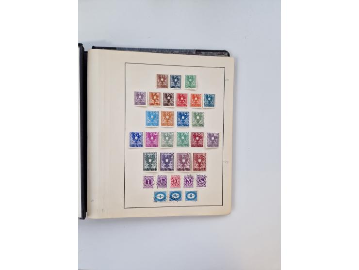 1851/1970 (ca.), mint never hinged/unused and mostly used collection, including some German States with covers, German Empire