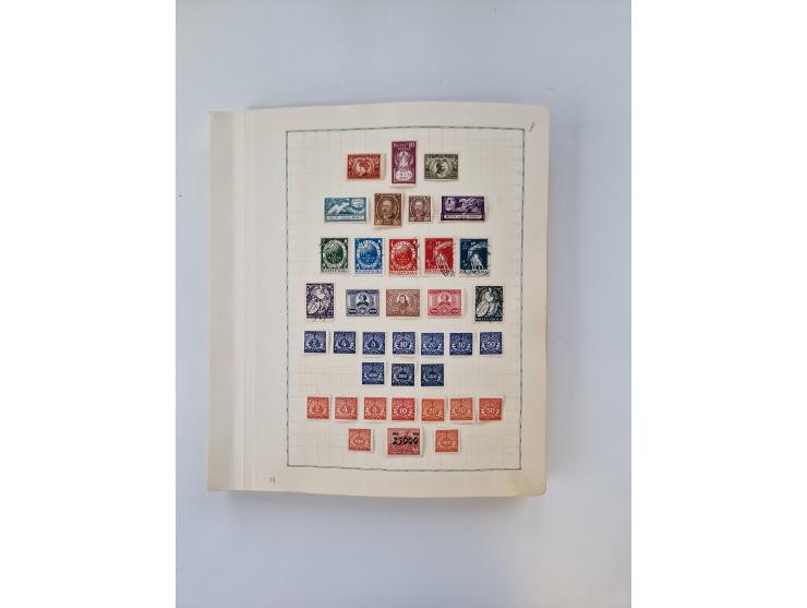 1851/1970 (ca.), mint never hinged/unused and mostly used collection, including some German States with covers, German Empire