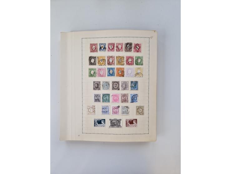 1851/1970 (ca.), mint never hinged/unused and mostly used collection, including some German States with covers, German Empire