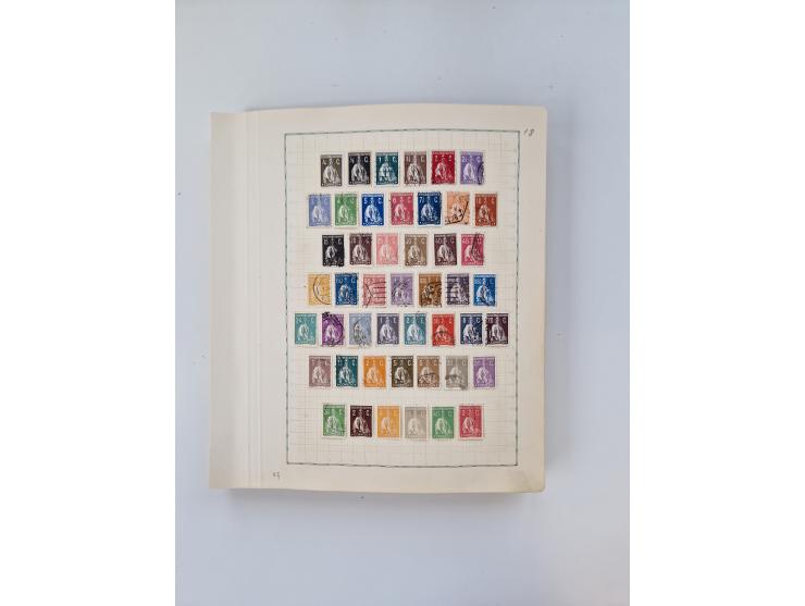 1851/1970 (ca.), mint never hinged/unused and mostly used collection, including some German States with covers, German Empire