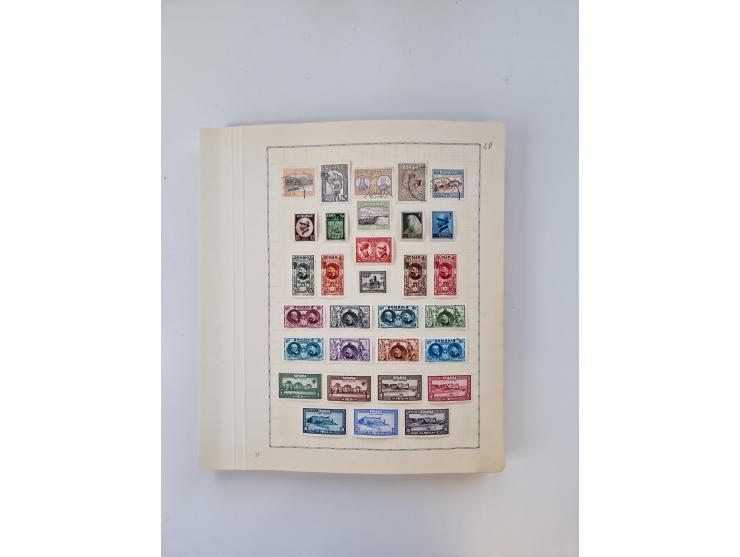 1851/1970 (ca.), mint never hinged/unused and mostly used collection, including some German States with covers, German Empire