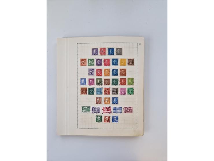 1851/1970 (ca.), mint never hinged/unused and mostly used collection, including some German States with covers, German Empire