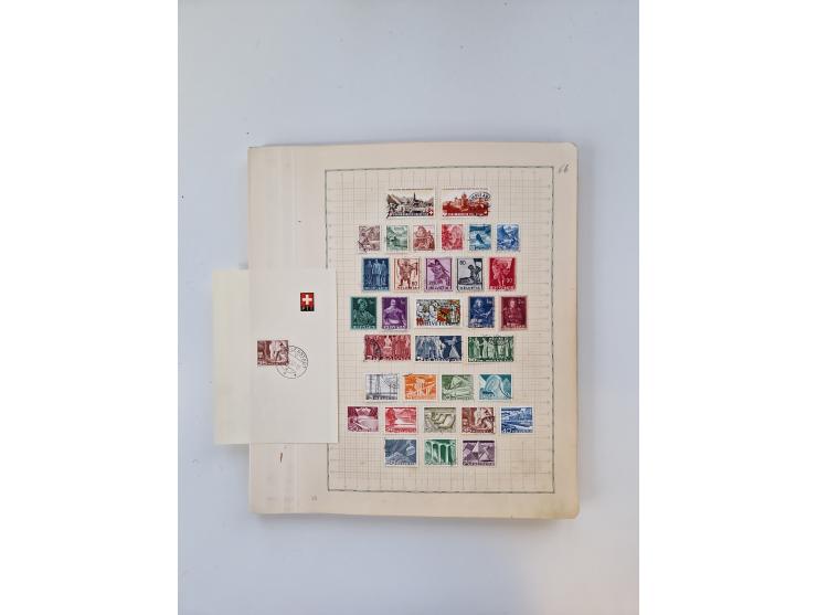 1851/1970 (ca.), mint never hinged/unused and mostly used collection, including some German States with covers, German Empire