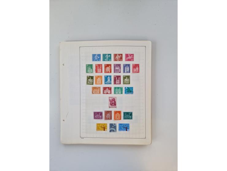 1851/1970 (ca.), mint never hinged/unused and mostly used collection, including some German States with covers, German Empire