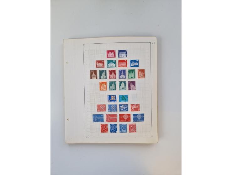 1851/1970 (ca.), mint never hinged/unused and mostly used collection, including some German States with covers, German Empire