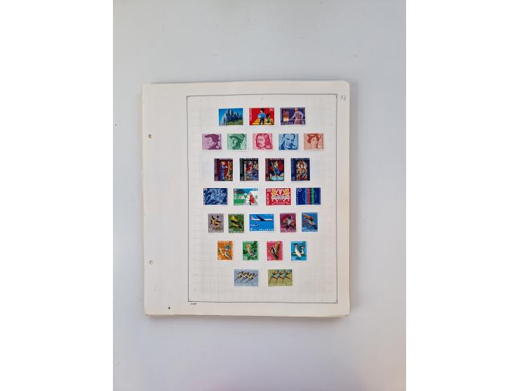 1851/1970 (ca.), mint never hinged/unused and mostly used collection, including some German States with covers, German Empire