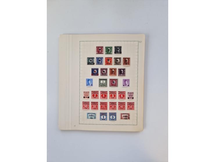 1851/1970 (ca.), mint never hinged/unused and mostly used collection, including some German States with covers, German Empire