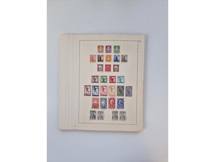 1851/1970 (ca.), mint never hinged/unused and mostly used collection, including some German States with covers, German Empire