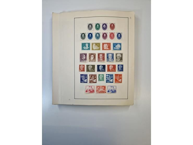 1851/1970 (ca.), mint never hinged/unused and mostly used collection, including some German States with covers, German Empire