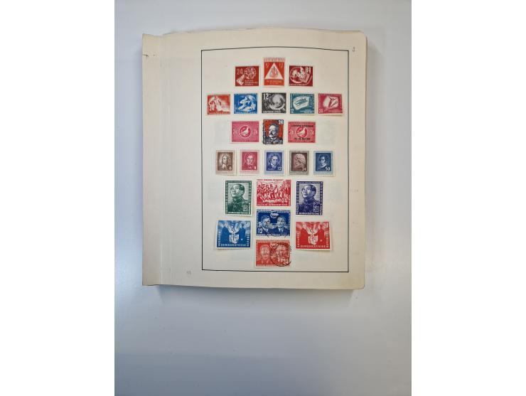 1851/1970 (ca.), mint never hinged/unused and mostly used collection, including some German States with covers, German Empire