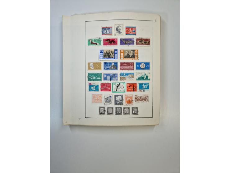 1851/1970 (ca.), mint never hinged/unused and mostly used collection, including some German States with covers, German Empire