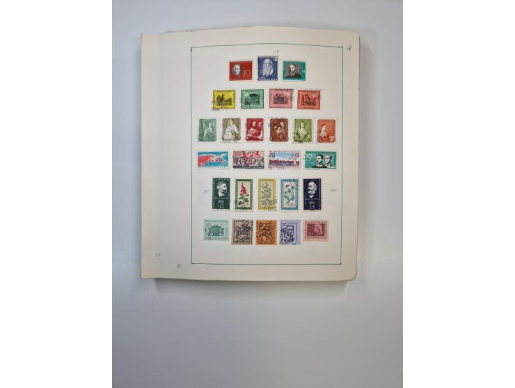 1851/1970 (ca.), mint never hinged/unused and mostly used collection, including some German States with covers, German Empire