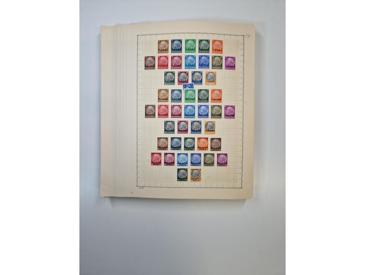 1851/1970 (ca.), mint never hinged/unused and mostly used collection, including some German States with covers, German Empire