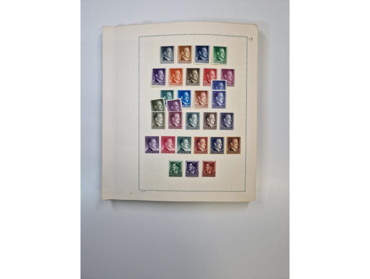 1851/1970 (ca.), mint never hinged/unused and mostly used collection, including some German States with covers, German Empire