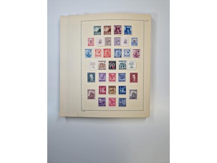 1851/1970 (ca.), mint never hinged/unused and mostly used collection, including some German States with covers, German Empire