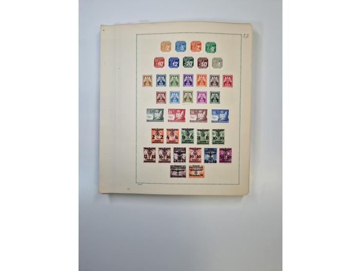 1851/1970 (ca.), mint never hinged/unused and mostly used collection, including some German States with covers, German Empire