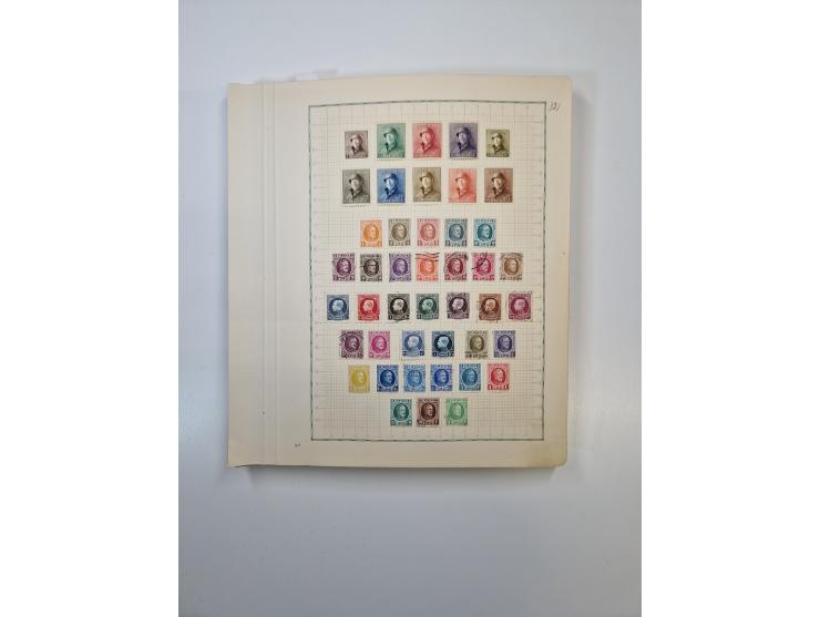 1851/1970 (ca.), mint never hinged/unused and mostly used collection, including some German States with covers, German Empire