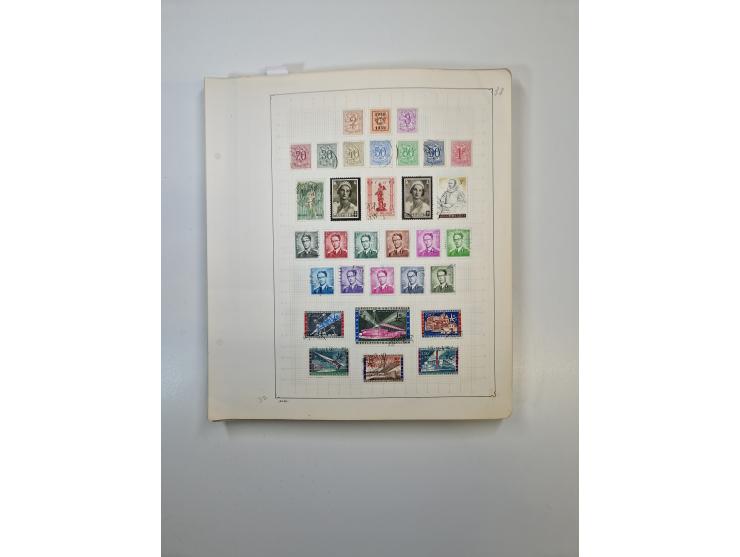 1851/1970 (ca.), mint never hinged/unused and mostly used collection, including some German States with covers, German Empire