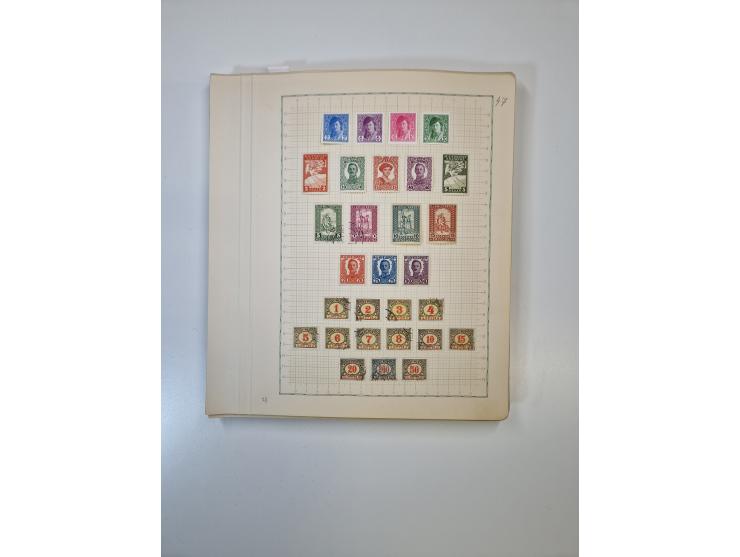 1851/1970 (ca.), mint never hinged/unused and mostly used collection, including some German States with covers, German Empire